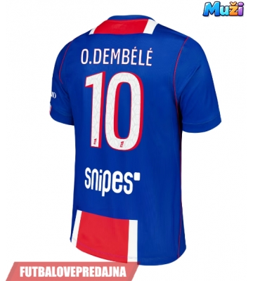 Lacne Muži Futbalové dres Paris Saint-Germain Ousmane Dembele #10 2026-27 Krátky Rukáv - Domáci